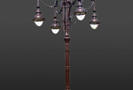 Decorative-pole-&-lighting